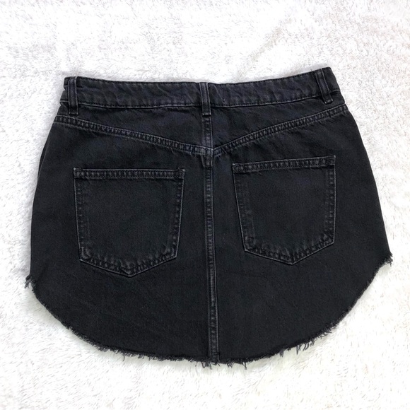 Free People We The Free Sky High Nonstretch Denim Miniskirt - Picture 5 of 9